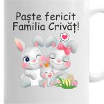 Cana personalizata, Paste, Alba, 350 ml, CNPUV005 - imagine 3