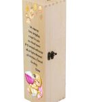 Cutie vin personalizata, Paste, 35x10x10 cm, CVP008 - imagine 2