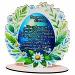 Decoratiune cadou, Personalizata, Director, Paste, Lemn, 15×14 cm, DCPUV011