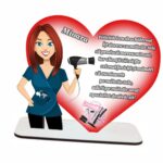 Decoratiune Cadou, Afacere, Personalizat, Lemn, 24.5x18.5cm, DCUV002 - imagine 2