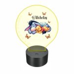 Lampa 3D personalizata, model Winnie the Pooh, multicolor, 22x18 cm, LDUV040 - imagine 5