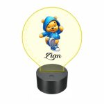 Lampa 3D personalizata, model Winnie The Pooh, multicolor, 22x18 cm, LDUV060 - imagine 5