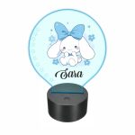 Lampa 3D personalizata, model Cinnamoroll, multicolor, 22x18 cm, LDUV062 - imagine 5