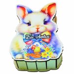 Cutie cadou de Paste, Personalizata, Lemn, Multicolor, OKPUV009 - imagine 4