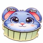 Cutie cadou de Paste, Personalizata, Lemn, Multicolor, OKPUV011 - imagine 4