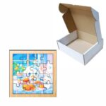 Puzzle din lemn, Cinnamoroll, 16 piese, Multicolor, 17x17 cm, PDUV041 - imagine 3