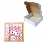 Puzzle din lemn, My Melody, 16 piese, Multicolor, 17x17 cm, PDUV049 - imagine 3