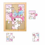 Puzzle din lemn, My Melody, 9 piese, Multicolor, 15x12 cm, PDUV085 - imagine 2