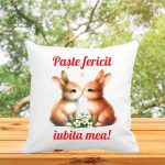 Perna Paste Iubita, Multicolor, 40x40 cm, PPS010 - imagine 2