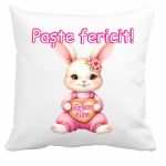 Perna de Paste, Personalizata, Multicolor, 40x40 cm, PPS011