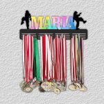 Suport Medalii, Personalizat, Multicolor, Lemn, 40,5x17cm, SM007 - imagine 4