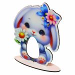 Suport Ou, Kinder, Paste, Lemn, Multicolor, 17,5x15,5 cm, SOKPUV013 - imagine 4