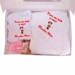 Set Prima mea baita cu Nasii, Minnie Mouse, Bumbac, SPB01 - imagine 2