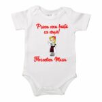 Set Prima mea baita cu Nasii, Alb, Bumbac, SPB02 - imagine 4