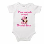 Set prima mea băiță cu nașii Minnie Mouse bumbac, SPB007 - imagine 4