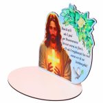 Suport Lumanare, Paste, Lemn, Multicolor, 20x18 cm, SPLUV001 - imagine 4