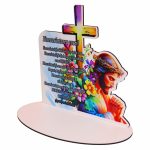 Suport Lumanare Paste, Binecuvantarea Casei, 20x19,5 cm, SPLUV003 - imagine 4