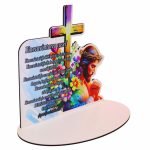 Suport Lumanare Paste, Binecuvantarea Casei, 20x19,5 cm, SPLUV003 - imagine 3