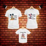 Set Tricouri Paste, Familie, Alb, TP39 - imagine 3