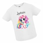 Tricou copil, Personalizat, Bumbac, Alb, TRA002 - imagine 2