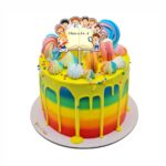 Topper Lemn, Scoala, Personalizat, Multicolor, TSUV001 - imagine 2
