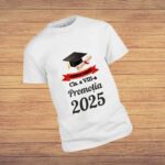 Tricou Personalizat, Absolvire, Barbati, Bumbac, Alb, TU26 - imagine 2