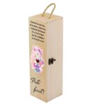 Cutie Cadou Vin Paste Lemn 35x10x10 Cm Cvp007
