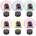lampa led 3D personalizata fortnite gaming