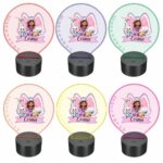 lampa led 3D personalizata gabby dollhouse