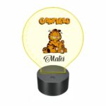 lampa led 3D personalizata garfield pisica