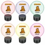 lampa led 3D personalizata garfield pisica