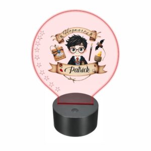 lampa led 3D personalizata harrypotter hogwarts