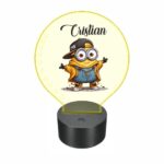 lampa led 3D personalizata minion