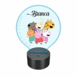 lampa led 3D personalizata peppapig prieteni