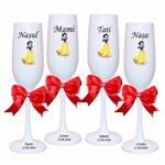 pahare botez personalizate alba zapada alb