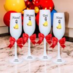 pahare botez personalizate alba zapada alb