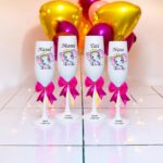 pahare botez personalizate elefant coroana