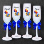 pahare botez personalizate elefantel baloane