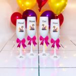 pahare botez personalizate lebada eleganta