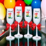 pahare botez personalizate mica sirena pestisor