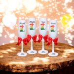 pahare botez personalizate mica sirena pestisor