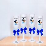 pahare botez personalizate mickey bebelus