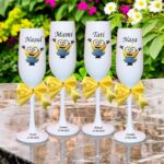 pahare botez personalizate minion vesel