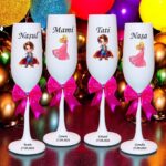 pahare botez personalizate print printesa