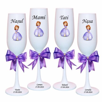 pahare botez personalizate printesa sofia