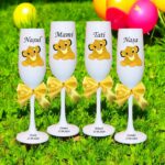 pahare botez personalizate simba