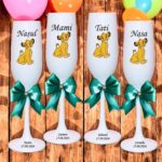 pahare botez personalizate simba regele leu