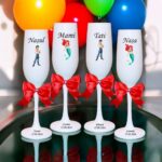 pahare botez personalizate sirena print