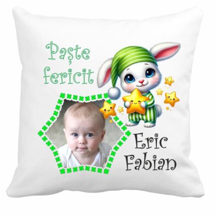 Perna Personalizare Foto Paste Multicolor 40 40 Cm Pps005