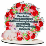 Suport Decor Iepure Paste Personalizata Director 15 14 5 Cm Dcpuv015